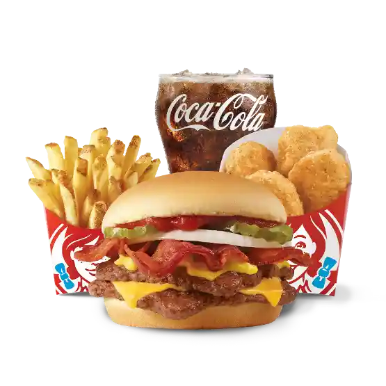 wendys bacon double stack biggie bag price.