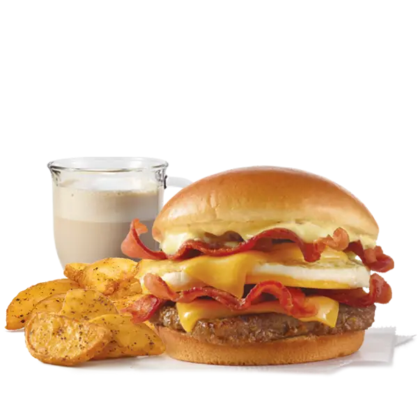 wendys breakfast baconator combo price..