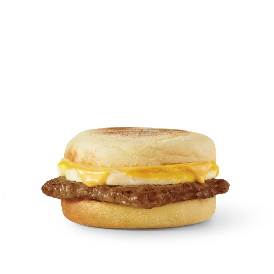 wendys sausage, egg and cheese english muffins price.