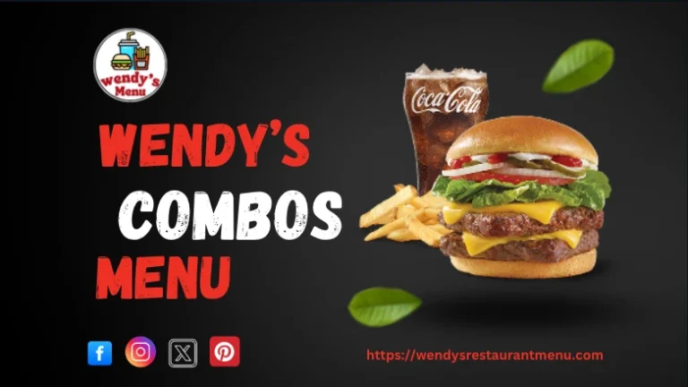 wendy's combos menu