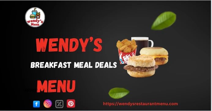 wendy's breakfast meal deals menu