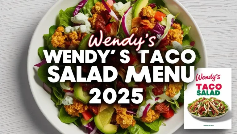 Wendy's Taco Salad Menu 2025 – Price, Ingredients, Nutrition & More 7 wendy's taco salad menu